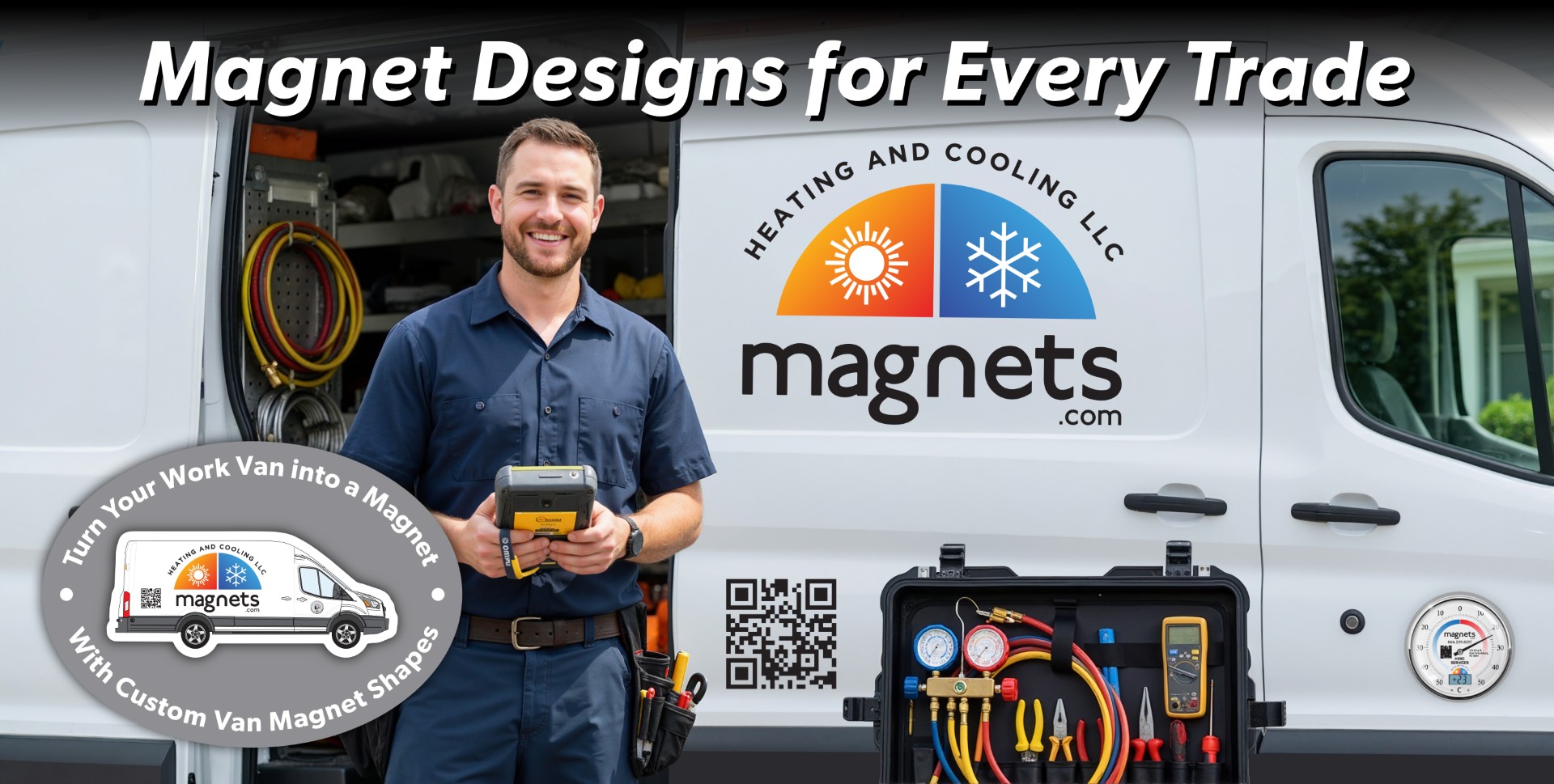 Business Magnets for Advertising | Custom USA-Made Magnets – Magnets.com