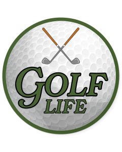 5" Gift Outdoor Golf Life Ball Design Circle Magnet