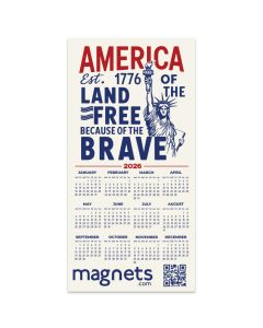 Magnetic Calendar 3x6