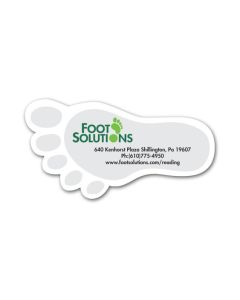 Foot Shape Refrigerator Magnets 1.95x3.75
