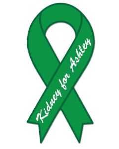 Ribbon Shaped Outdoor Magnets Donor 8x3.879