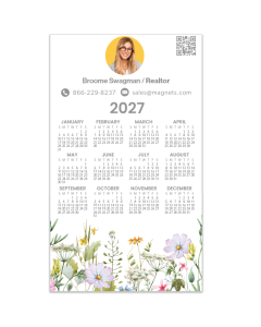 2026 Calendar Refrigerator Magnet 3.5x6 for corporate giveaways
