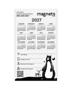 Magnetic Calendar 3.5x6