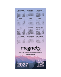 Magnetic Business Calendar 3x6