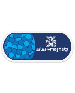 Pill Shaped Refrigerator Magnets 1.5x3.5