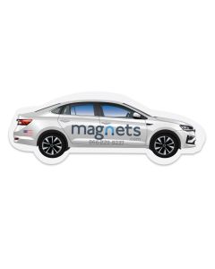 Car Sedan Shape Refrigerator Magnet 1.5x4.5