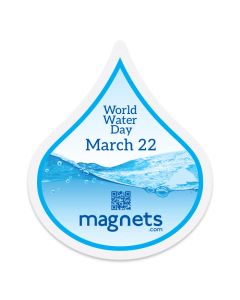Drop Shape Refrigerator Magnets 2.5x3.25