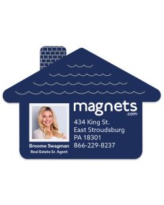 House Shape Promotional Magnets 3.5x2.5