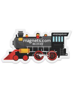 Train Shape Refrigerator Magnets 4x1.9