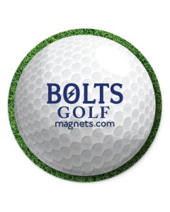 5.5-Inch Circle Golf Outdoor Magnet