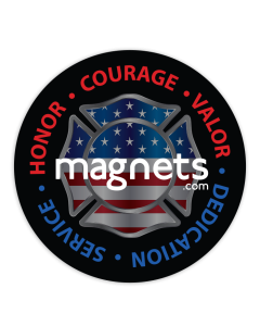 Circle Advertising Magnets 5 inch