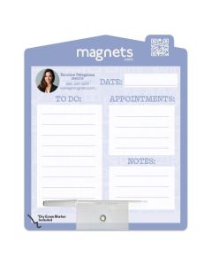 Magnetic Memo Board House Shape 8.5x10