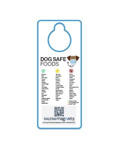 Pet Door Hanger with Business Card Magnet