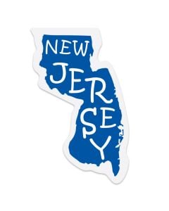 New Jersey State Fridge Magnet