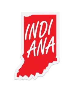 Indiana State Magnet for Refrigerator
