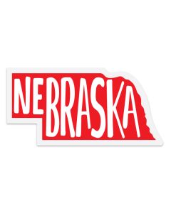Nebraska State Shape Refrigerator Magnets