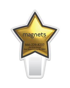 Clip Magnet Star Shape 2.875x4.09