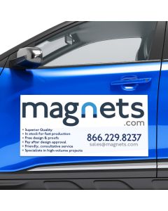 Car Sign Magnet 12x24