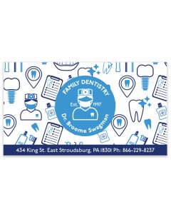 Dentist Advertising Magnets 2x3.5