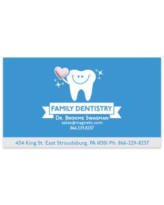 Dentist Custom Advertising Magnets 2x3.5