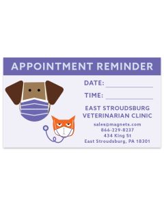 Vet Clinic Magnets 2x3.5