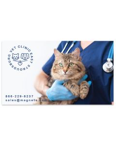 Veterinarian Business Card Magnets 2x3.5