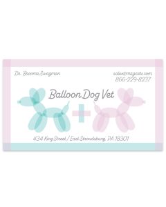 Custom Veterinary Business Card Magnets