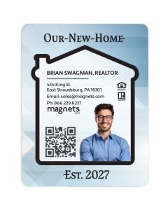House Frame Refrigerator Magnets 3.5x4.5