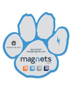 4 Inch Paw Shape Indoor Magnet