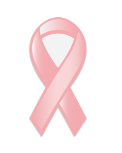 Uterine Cancer Awareness Pink Ribbon Magnet 3.75x8