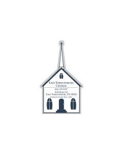 Church Shaped Refrigerator Magnets