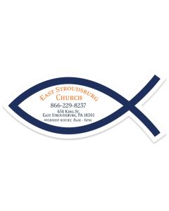Fish Shape Refrigerator Magnets 4.8125x2.1875