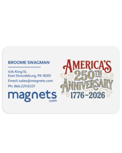 America’s 250th Anniversary Business Card Magnet