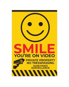 Smile You’re on Video Sign Magnet
