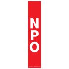 NPO Magnet Sign – 5 Pack