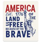 America Land Of The Free Refrigerator Magnet 3.5x4
