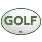 4x6 Oval Golf Ball Design Magnet