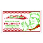 Pizza Shop Refrigerator Magnets 2x3.5