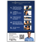 CPR Information Refrigerator Magnets 4x6
