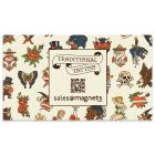 Custom Tattoo Sailor Business Card Magnet – 2x3.5