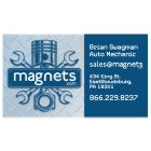 Auto Mechanic Fridge Magnets 2x3.5