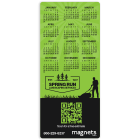 Landscaper Calendar Rectangle with Rounded Corners 3.5x8