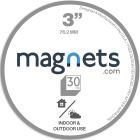 Circle Outdoor Magnets 3 inch