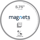 Outdoor Circle Magnets 5.75 inch