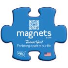 Puzzle Piece Shape Refrigerator Magnets 3x2.5