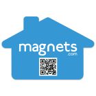 House Shaped Refrigerator Magnets 2.75x1.875