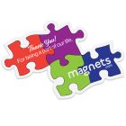 Puzzle Shaped Refrigerator Magnets 4.8x3