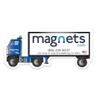 Semi-Truck Advertising Magnet 4.125x1.825