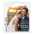 Save the Date Wedding Magnets w. Photo 3.5x4