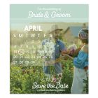 Save the Date Wedding Magnets Personalized 3.5x4